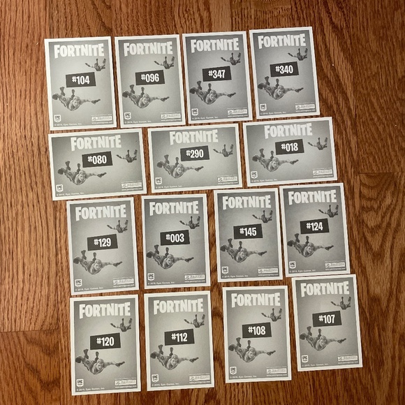 Lot of 115 Random Panini Fortnite Series 1 Stickers/Trading Cards! - Picture 10 of 16